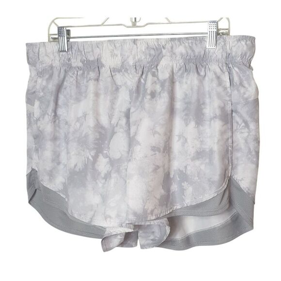 Athletic Works Womens Running Shorts XL Artic Tie-Dye Sporty Lined Fitness Gym - Picture 1 of 9